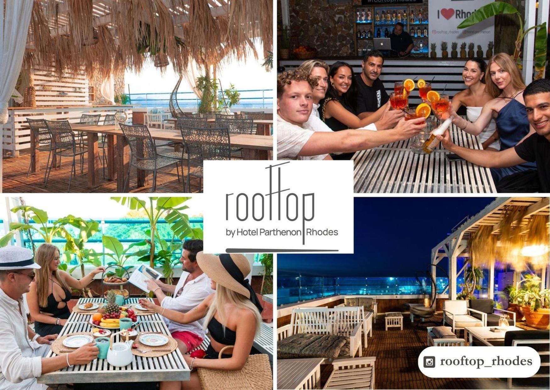 Hotel Parthenon Rodos City Rhodes City Exterior photo